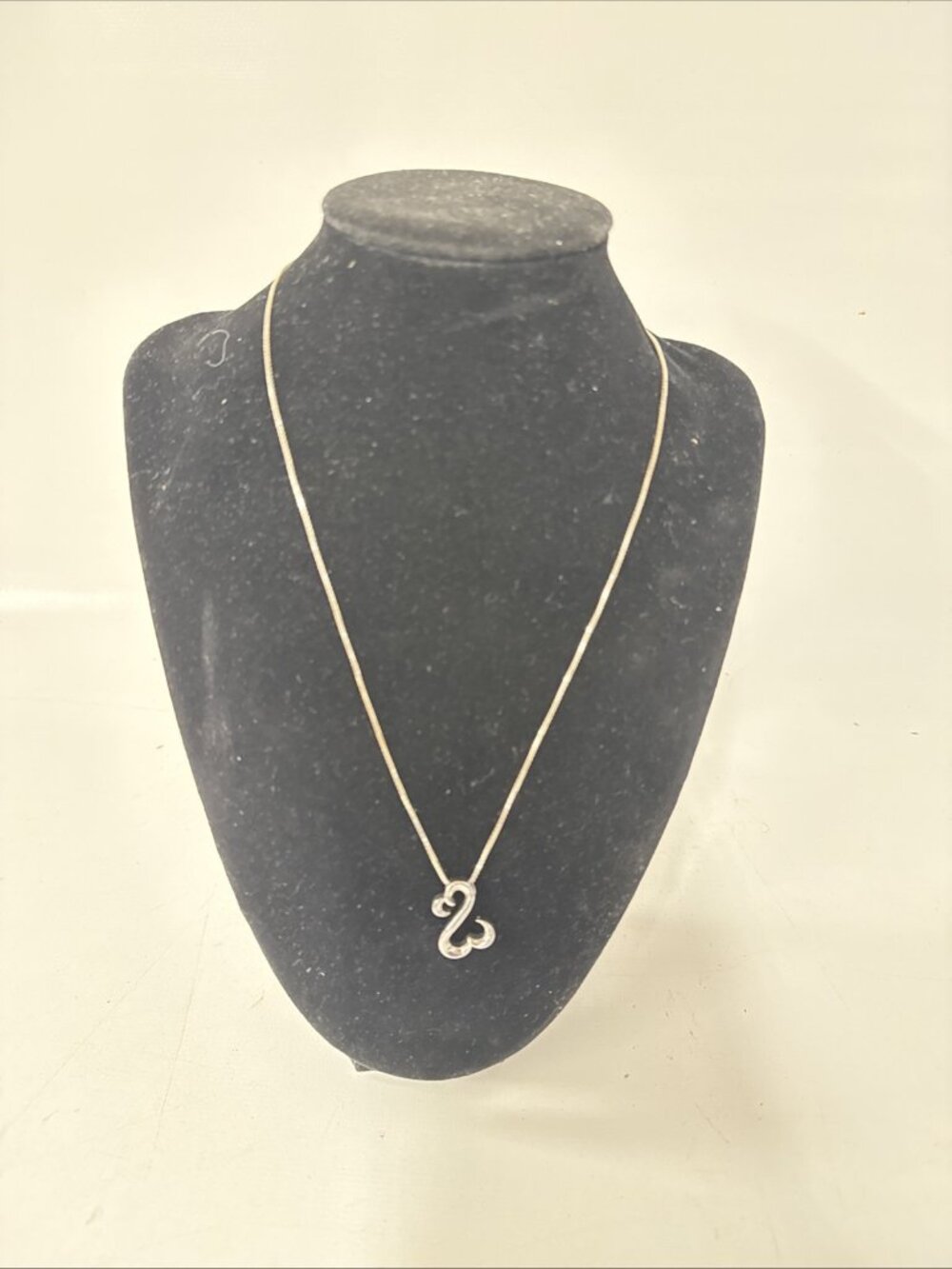 Jane Seymour Open Hearth Sterling Silver 925 Italy, Pendant 18” 925 Chain